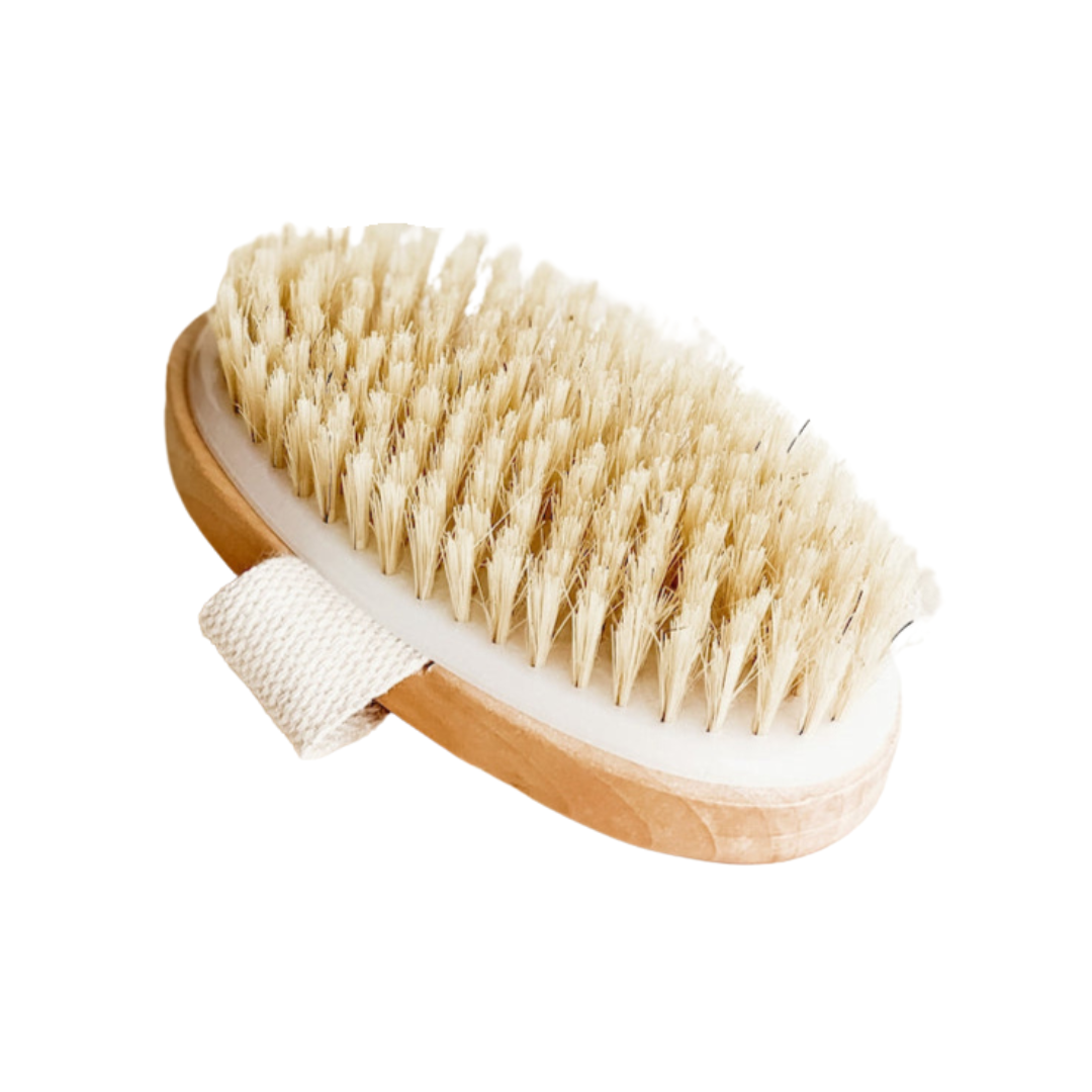 Brosse à sec drainage lymphatique